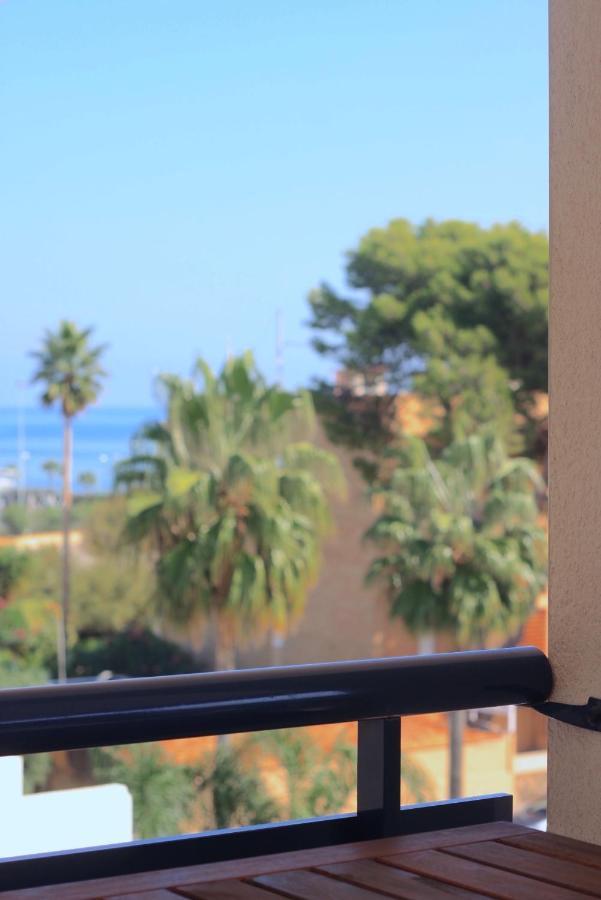 Apartamento Suenos De Mar Con Vistas Al Puerto By Costablancarent 德尼亚 外观 照片